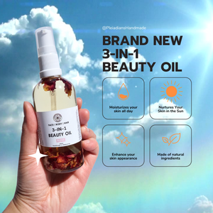 3-IN-1 Rose Beauty Oil