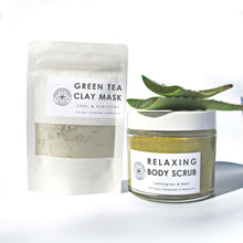 Spa Set (Body Scrub and Green Tea Clay Mask)