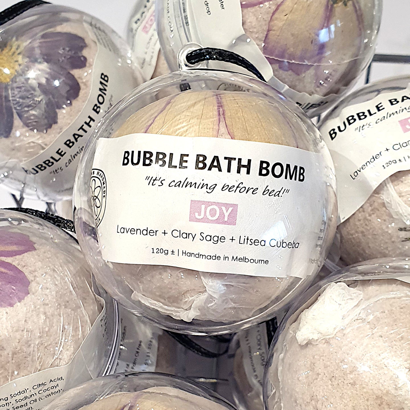 Joy Bubble Bath Bomb (Christmas Edition)